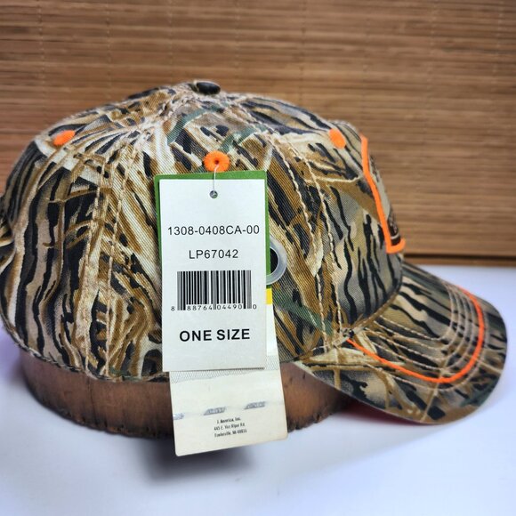 John Deere Camouflage Hat Cap Farm Equipment One Size Snapback Hunting New - Picture 5 of 12